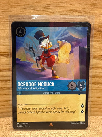 Scrooge Mcduck: Afficionado of Antiquities(Foil)