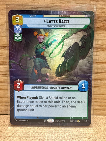 Latts Razzi: Deadly Whipmaster(Hyperspace)(Foil)