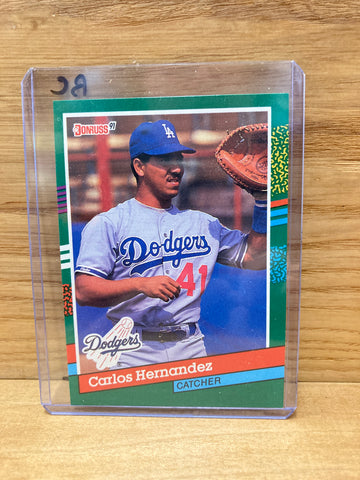 Carlos Hernandez(1990) Donruss #711