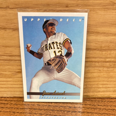Jose Lind(1993) Upper Deck #309