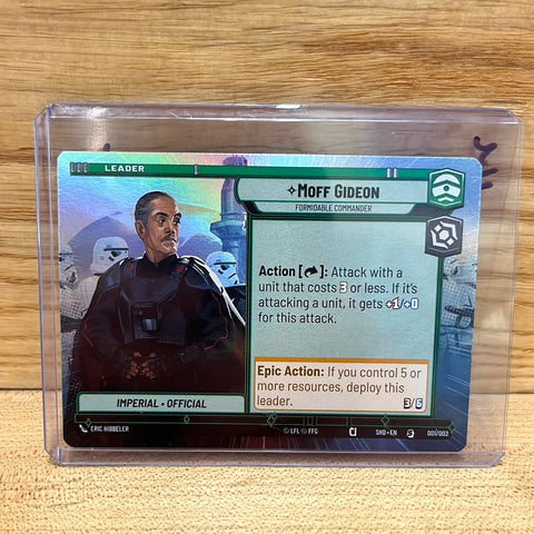 Moff Gideon:Formidable Commander(Foil)