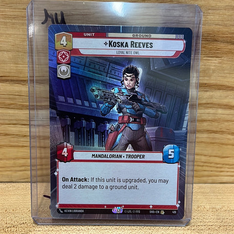 Koska Reeves: Loyal Nite Owl(Hyperspace)(Foil)