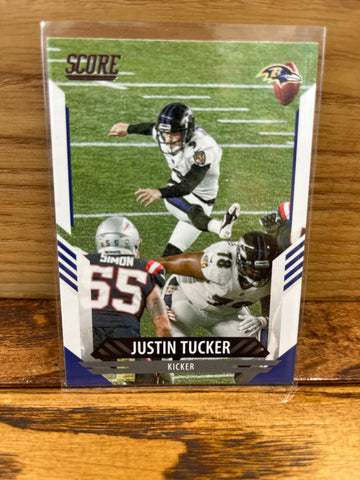 Justin Tucker(2021)Panini Score #95