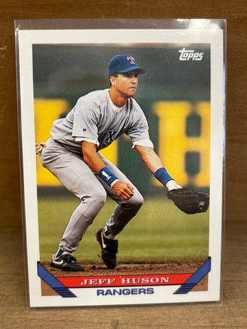 Jeff Huson(1992) Topps #143