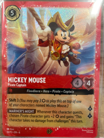 Mickey Mouse: Pirate Captain(Promo)