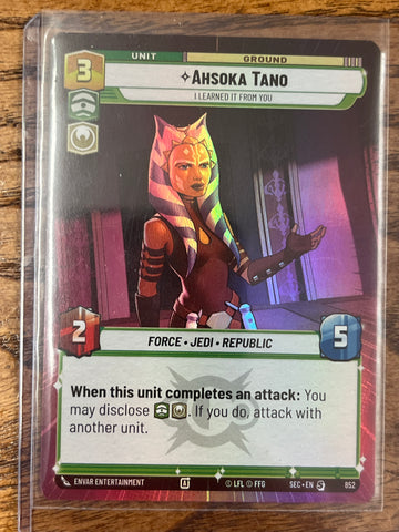 Ahsoka Tano:I Learned it From You(Hyperspace)(Foil)