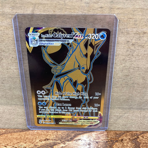 Ice Rider Calyrex Vmax(Trainer Gallery)