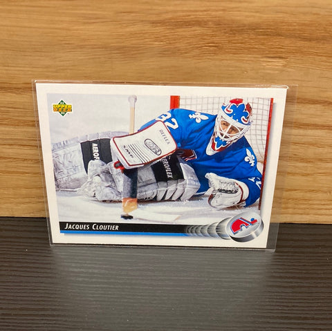 Jacques Cloutier(1992/93)Upper Deck #324