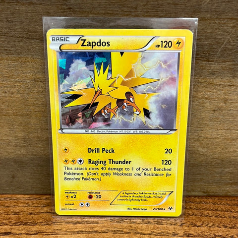 Zapdos(Cracked Ice Holo)