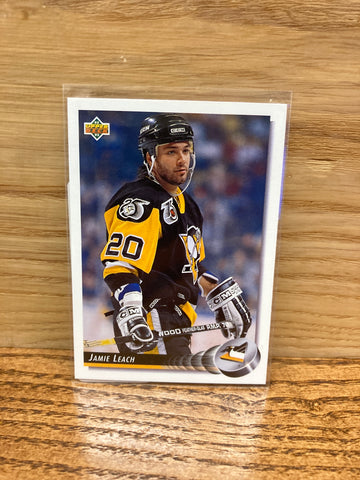 Jamie Leach: Pittsburgh Penguins(1992) #168