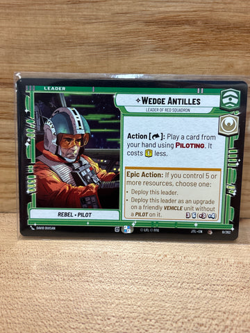 Wedge Antilles: Leader of Red Squadron