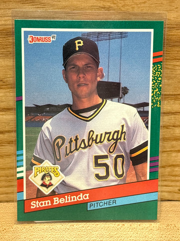 Stan Belinda(1990) Donruss #699