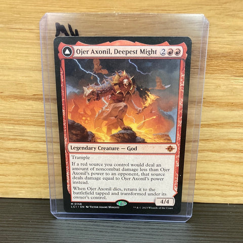 Ojer Axonil, Deepest Might