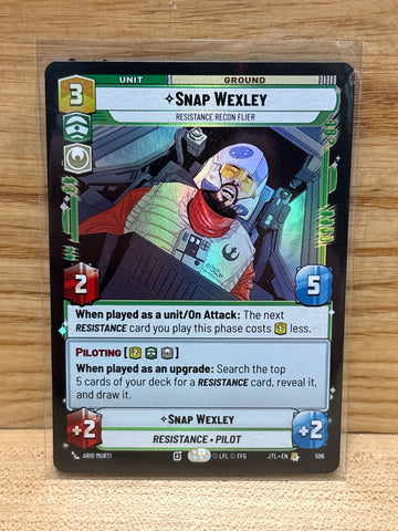 Snap Wexley: Resistance Recon Flier(Foil)