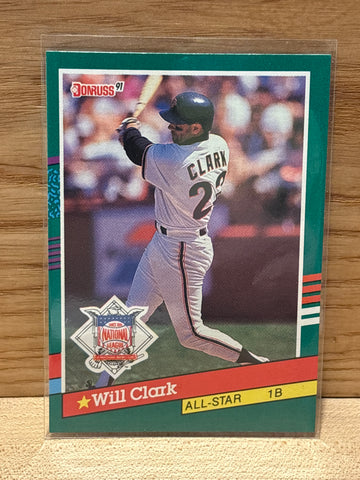Will Clark(1991) Donruss #441