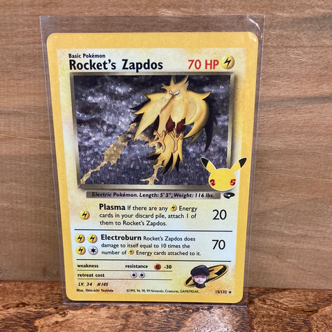 Rocket's Zapdos(Holo)