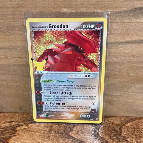 Team Magma's Groudon(Holo)