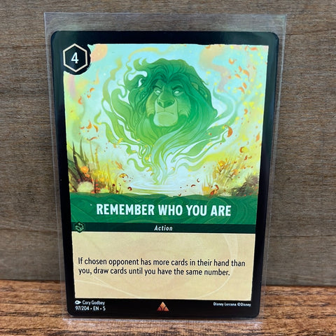 Remember Who You Are