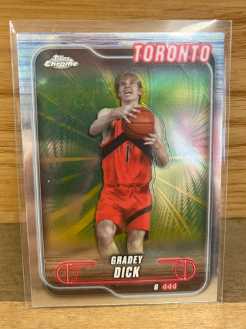 Gradey Dick(2025) Topps Chrome #92