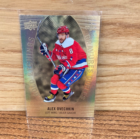Alex Ovechkin(2019/20) Gold Etchings #GE-8