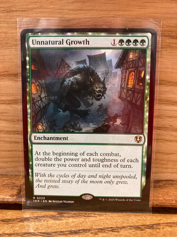 Unnatural Growth
