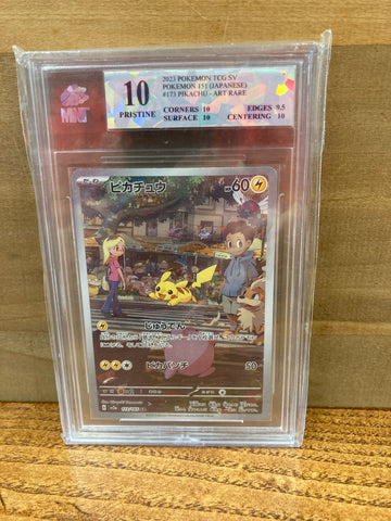 Pikachu(Art Rare) MNT 10-Pristine