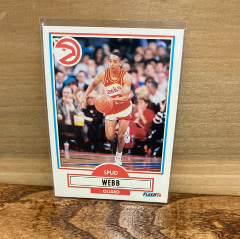 Spud Webb(1990) Fleer #5