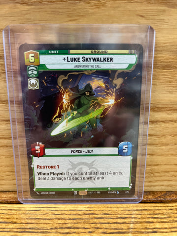 Luke Skywalker:Answering the Call(Hyperspace)