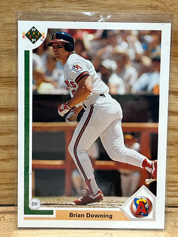 Brian Downing(1991) Upper Deck #231