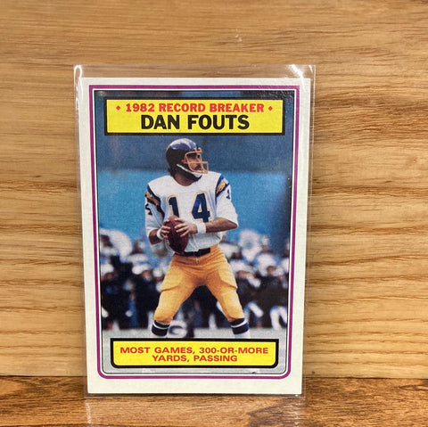 Dan Fouts(1983) Topps #3