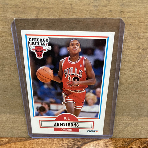 BJ Armstrong(1990) Fleer #22