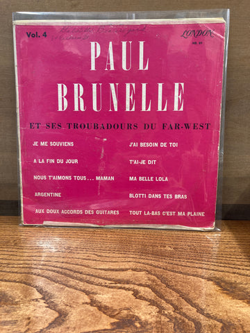 Paul Brunelle et Ses Troubadours Du Far-West