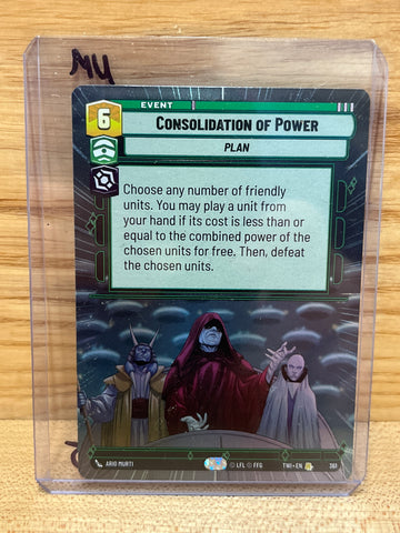 Consolidation of Power(Hyperspace)(Foil)