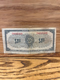 Canadian Tire Money: One Dollar $1 British American Bank Note Company Limited