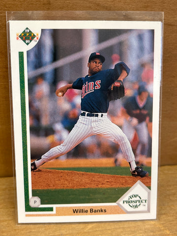 Willie Banks(1991) Upper Deck #74