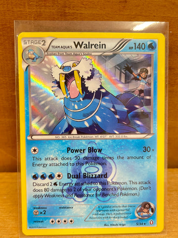 Team Aqua's Walrein(Holo)