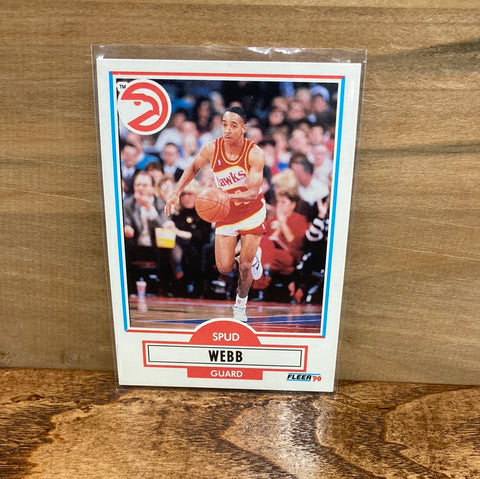 Spud Webb(1990) Fleer #5