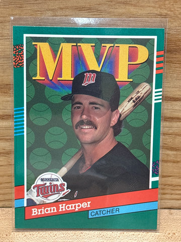 Brian Harper(1991) Donruss #398