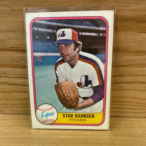 Stan Bahnsen(1981) Fleer #156