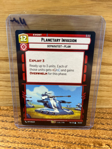 Planetary Invasion