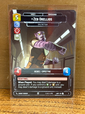 Zeb Orellios: Spectre Four(Promo)
