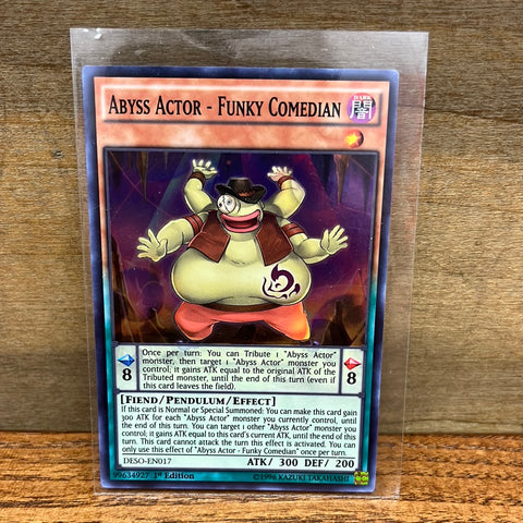 Abyss Actor - Funky Comedian(Holo) 1st Edition