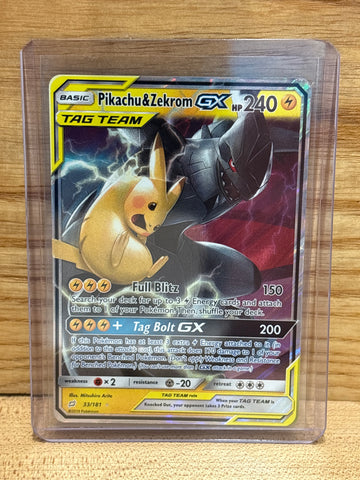 Pikachu & Zekrom GX