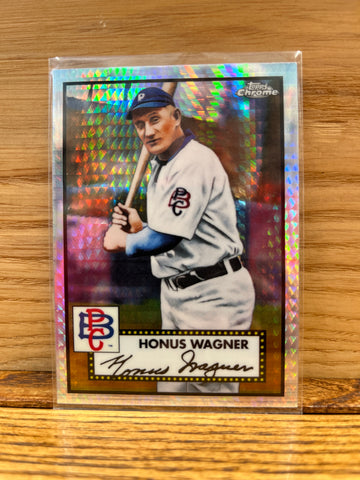 Honus Wagner(2021) Topps Chrome #616 Prismatic