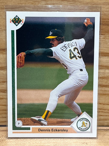 Dennis Eckersley(1991) Upper Deck #172