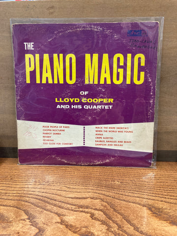 The Piano Magic of Lloyd Cooper