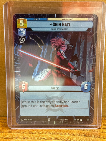 Shin Hati:Going Somewhere?(Hyperspace)(Foil)