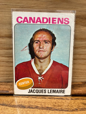 Jacques Lemaire(1975/76)OPeeChee #258