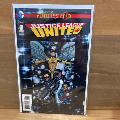 Justice League United #1(3D Cover)