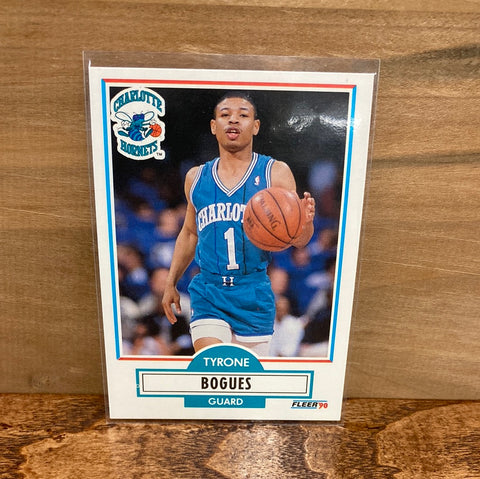 Tyrone Bogues(1990) Fleer #16
